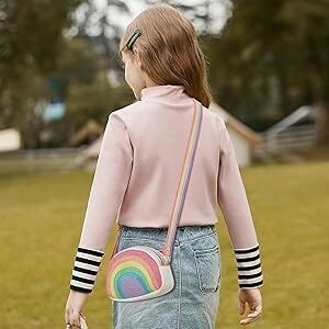 Rainbow Crossbody Bag for Kids